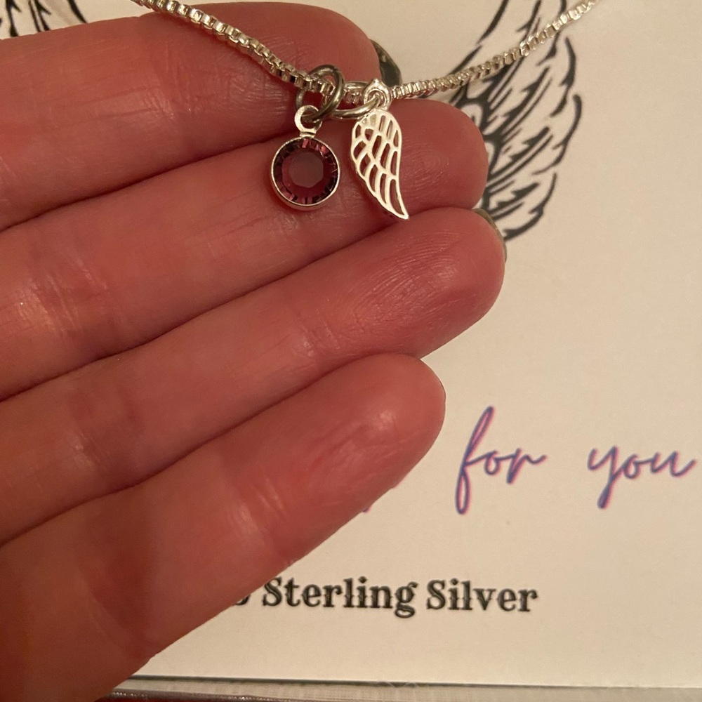 Angel Wing Special Gift Charm • Birthsto… - Picture 9 of 12